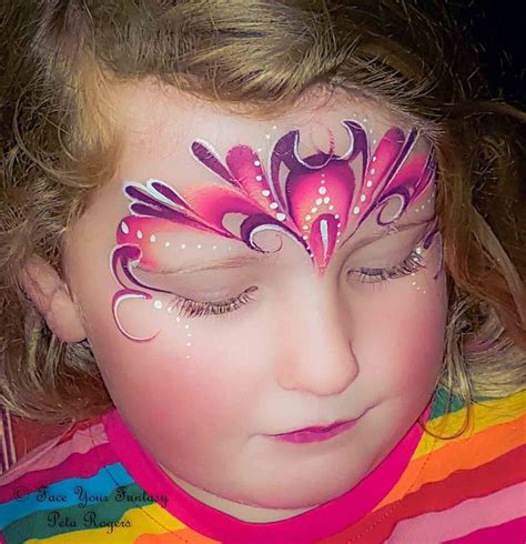 Image May Contain 1 Person Closeup Princess Face Painting Face