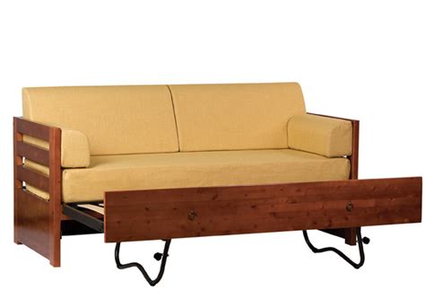 Arreda il salotto con un comodo divano che diventa letto, anche se lo spazio è poco o piccolo: Letto con sottoletto legno massello Estro - La Casa ...