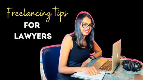 Quick Tips On Freelancing For Lawyers From A Well Known Freelancer And