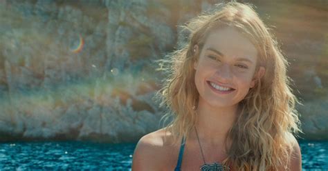 why lily james was perfectly cast as donna sheridan in mamma mia here we go again