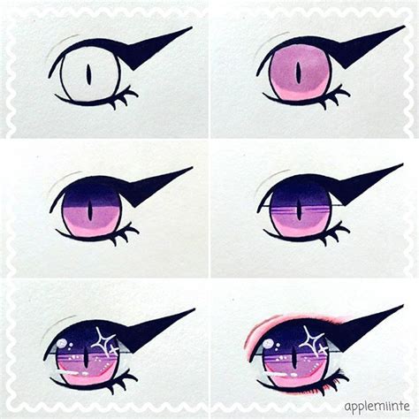 How To Draw Applemintes Style Of Eyes L Check Out