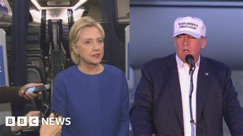 New York City Hillary Clinton And Donald Trump React To Explosion