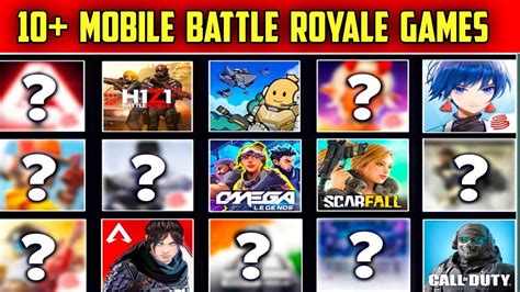 Mobile Battle Royale Games Top Mobile Battle Royale Games In Android Maxtoo