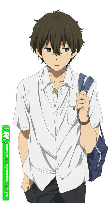 Oreki Houtarou Hyouka Render By Azizkeybackspace On Deviantart