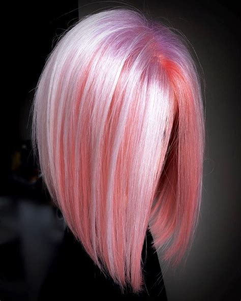 Pastel Hair And Platinum Hair On Instagram Day Glow Bob 🎆 One Of Our