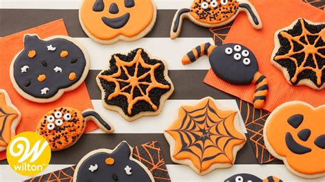 3 Easy Halloween Cookie Ideas Wilton Youtube