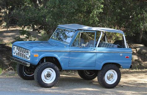 Icon Old School Br Ford Bronco Debuts With Coyote V8 Power