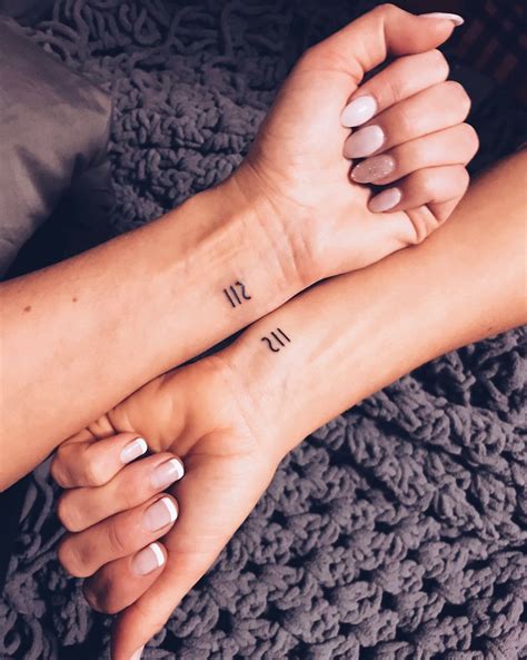 These Tattoos Are Perfect For Showing Off Ones Bestie Love Small