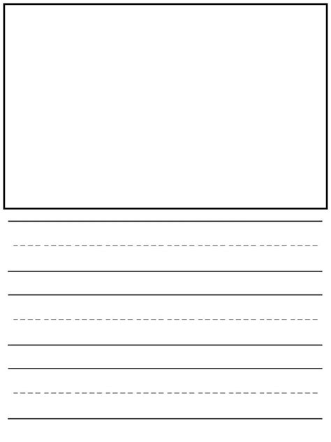 Mockinbirdhillcottage Sentence Writing Paper Template Lined Paper For