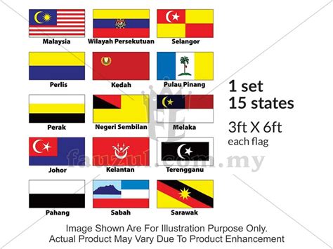An employee is a person who is paid to work for an organization or for another person. Malaysian All State Flag Set 3 Ft X 6 Ft - Fauzul Enterprise