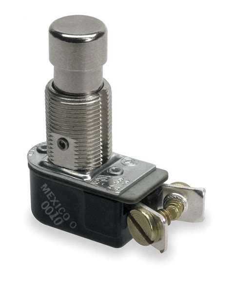 Carling Technologies Spst Onoff Miniature Push Button Switch