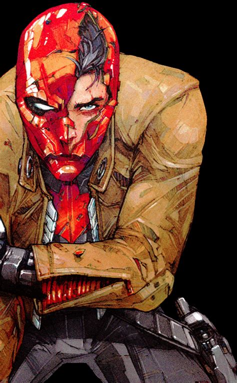 Anguished and seeking vengeance, he initially turned against his mentor and took on the clown prince's former identity: Jason Todd--from one of my favorites | Red hood, Red hood ...