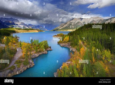 Emerald Lake Yoho Jasper National Park British Columbia Summer