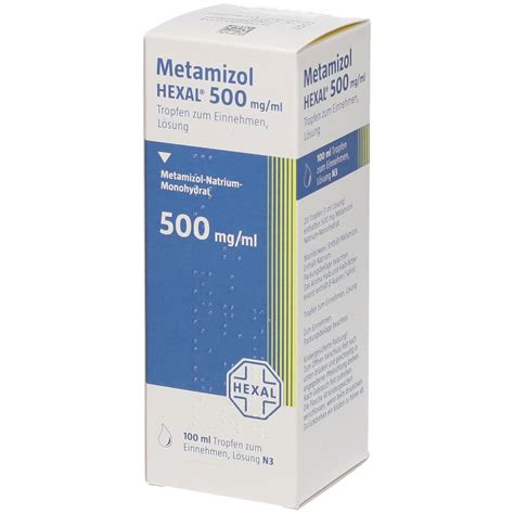 metamizol hexal  mgml  ml shop apothekecom