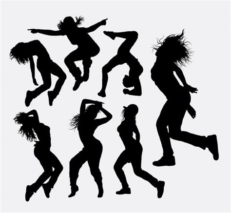 This dance step is also doable on an aerobic step or the floor. ᐈ Aerobic stock vectors, Royalty Free aerobic dance ...