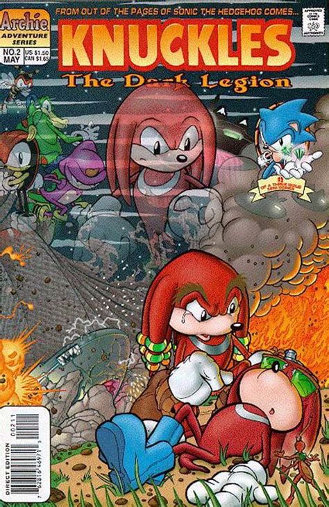 Archie Knuckles The Echidna Issue 2 Mobius Encyclopaedia Fandom