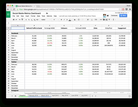 Revenue Tracking Spreadsheet Printable Spreadshee Revenue Tracking
