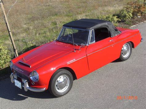 1968 Datsun Roadster 1600 Socal Removable Hardtop 1 Owner Classic