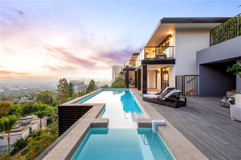 9 Million Ultra Modern Home With Mid Century Elements In Sunset Strip
