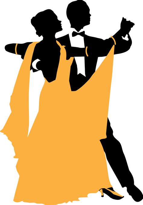 Ballroom Dancers Silhouettes Free Download On Clipartmag