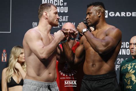 Before the referee could stop the fight. Dana White targeting Stipe Miocic vs. Francis Ngannou 2 ...