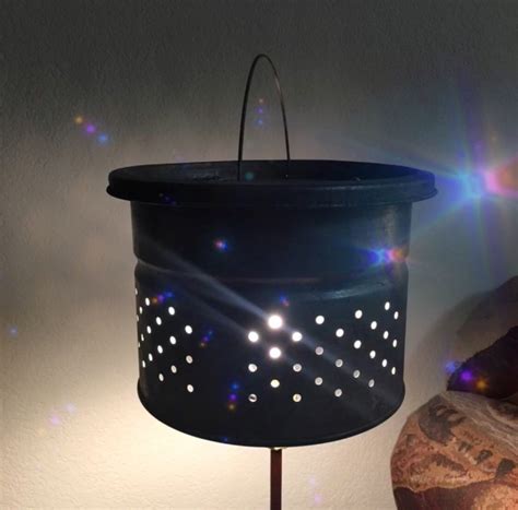 Minnow Bucket Lamp Shade Lighting Handmade Fishing Theme Etsy