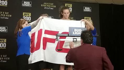 ufc 200 weigh in results johny hendricks misses weight again miesha tate gets naked to make
