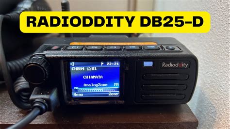 Radioddity Db25 D Vhf Uhf Dmr Aprs Youtube