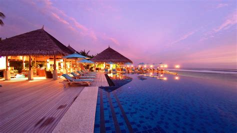 Maldives Resorts Landscape Hd Wallpaper 1920x1080 Download