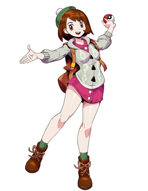 Pokemon Sword And Shield Female Trainer By Genzoman Pokémon Sword And Shield Pokemon