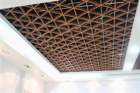 China Aluminum Triangle Grid Ceiling China Ceiling Metal Ceiling