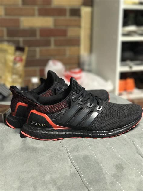 Ultra Boost 20 Solar Red Custom Tenis