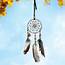 Handmade Dream Catcher With Three Large Feathers Wall Hanging  Etsy