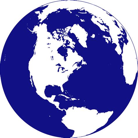 地球 世界 北半球 免费矢量图形pixabay Pixabay