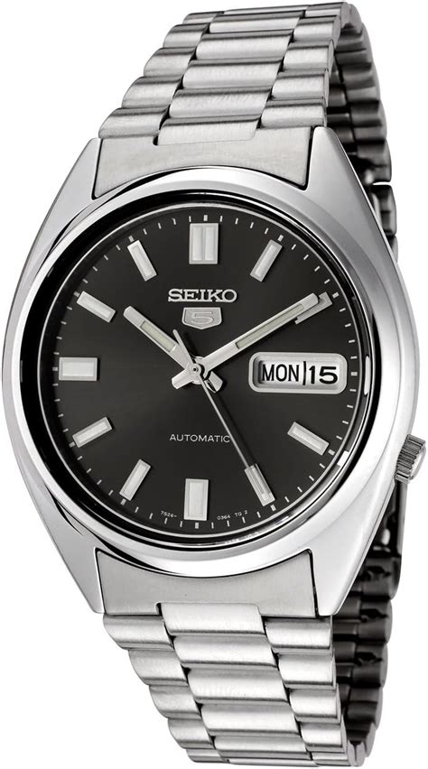 Seiko Men S SNXS79K Automatic Stainless Steel Watch Seiko Amazon Com