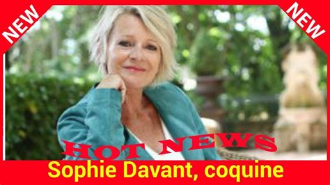 57, born 19 may 1963. Sophie Davant, coquine : "J'arrive à l'âge où on commence à aimer les plus jeunes" - YouTube