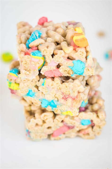 Lucky Charms Bars Easy No Bake Cereal And Marshmallow Treats