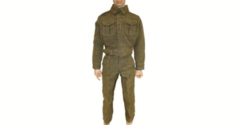 16 Scale British Sas Trooper Uniform 37 Pattern Blouse 40 Trouser