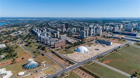 Brasilia Distrito Federal Brazil Circa June 2020 Aerial Photo Of