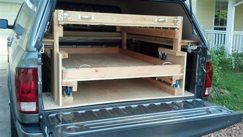 Maximize your truck bed with a diy storage system. (1) Truck bedslide. Any one have one? | Truck bed, Truck ...