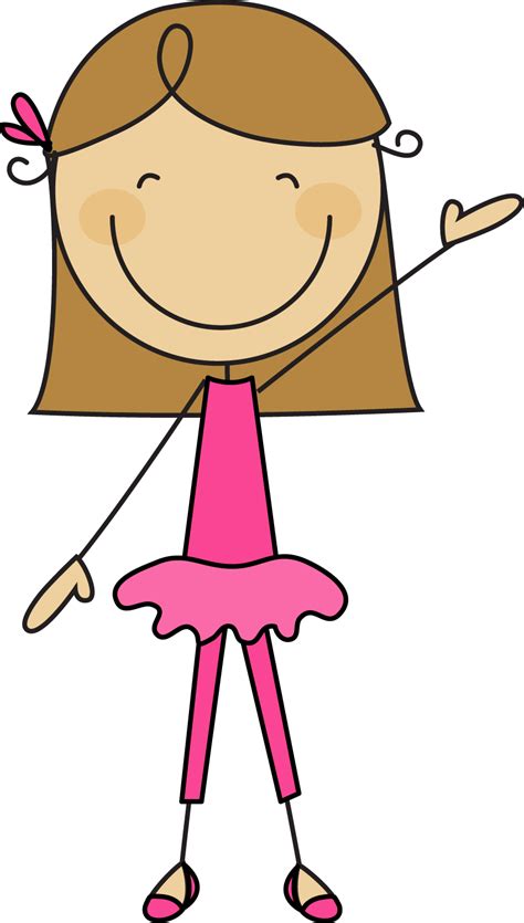 Stick Figure Of A Girl
