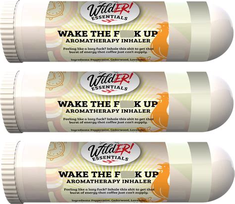 Wilder Essentials 3 Pack Of Wake The F Up Aromatherapy