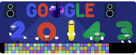 Seit 1998 hat es mehr als 1.000 verschiedene google doodles gegeben. Google Doodle von heute: Neujahrstag 2014 | OnlineMarketing.de
