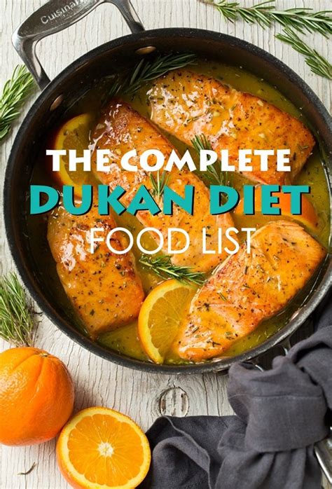 The Complete Dukan Diet Food List For All Phases Fitneass