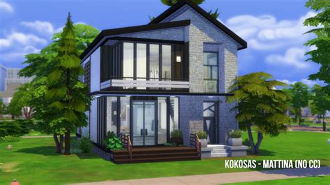 Mod The Sims Mattina No Cc Modern Home House Bedroom Ideas Home