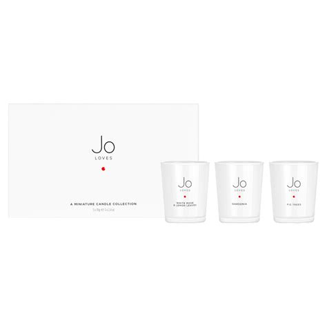 Jo Loves A Miniature Candle Collection 2022 3 X 70g Au Adore Beauty