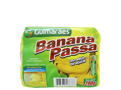 Banana Passa Guimaraes 200gr Gtin Ean Upc 7896775178388 Cadastro De Produto Com Tributação E