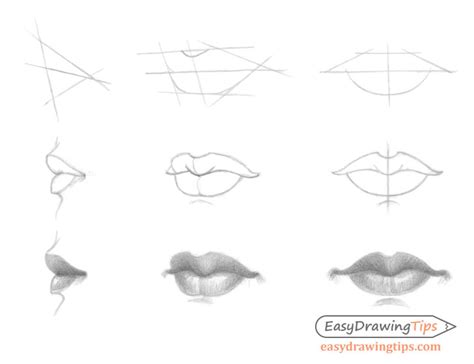 Discover 77 Side Lips Sketch Latest Ineteachers