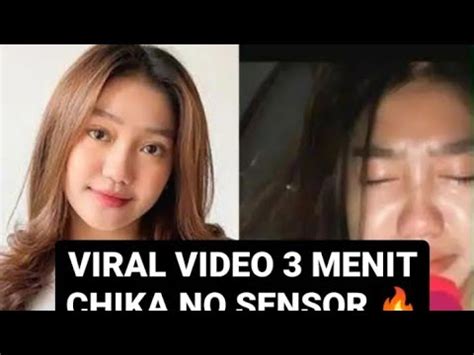 Viral Video Chika Berdurasi Menit No Sensor Chika Di Bayar Juta Sama Om Om Terbaru