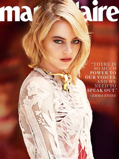 Emma Stone Marie Claire Magazine 2017 03 Gotceleb